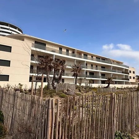 Superbe T2 Avec Grande Terrasse Et Parking, Proche - Fr-1-701-73 Lejlighed Valras-Plage