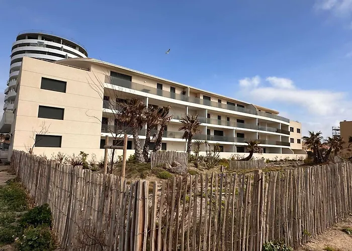 Superbe T2 Avec Grande Terrasse Et Parking, Proche - Fr-1-701-73 Apartamento Valras-Plage